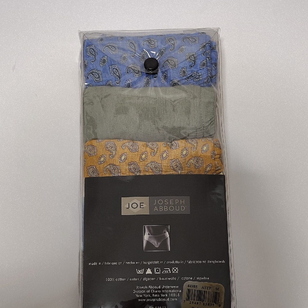 Joseph Abboud assorted colors Low Rise Bikini Briefs Size M 32-34 - Picture 2 of 8